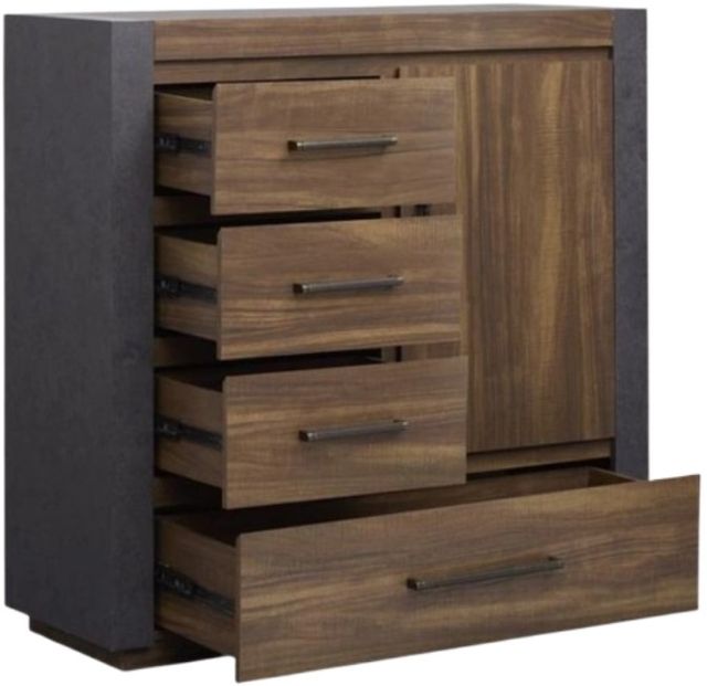Magnussen Home® Jensen Tavern Brown Door Chest-3
