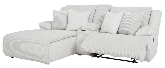Signature Design by Ashley® Top Tier 3-Piece Alloy Left Arm-Facing Manual Reclining Sectional and Chaise-2