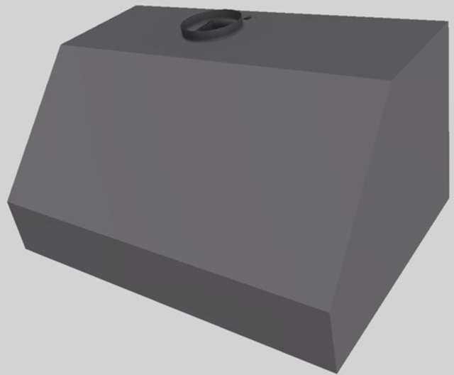 Vent-A-Hood® 36" Gunsmoke Wall Mounted Range Hood-1