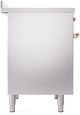 Ilve® Nostalgie II Series 40" Stainless Steel Pro Style Induction Range-4