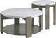 Elements International Rosamel 2-Piece Grey Occasional Table Set-0