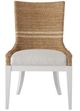 Universal Explore Home™ Escape-Coastal Living Home Siesta Key Brown/Dover Natural/Sailcloth Dining Chair-3