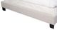 Bernards Olivia White Upholstered Full Panel Bed-1