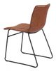 Zuo Modern Jack Vintage Brown Dining Chair-4