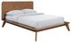 Furniture of America® Stathelle Walnut Full Panel Bed-0