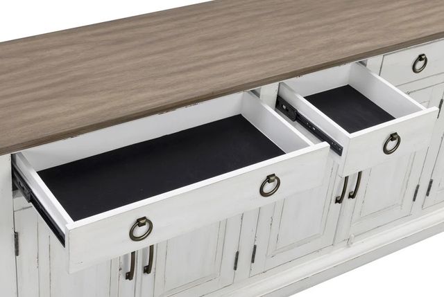 Parker House® Sherwood White Wash 92" Console-4