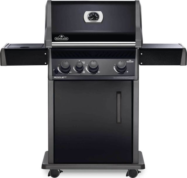Napoleon Rogue® XT 425 4-Burner Black Freestanding Natural Gas Grill-0