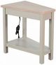 Sunny Designs™ Oak Grove Chair Side Table with Pavestone Base-0