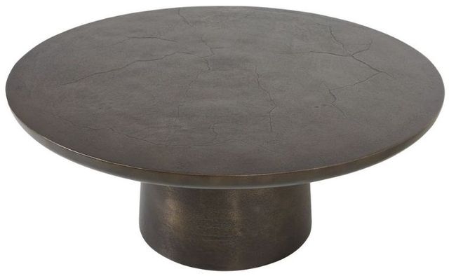 Uttermost® Madrone Golden Dark Bronze Metal Indoor-Outdoor Coffee Table-3