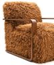 Furniture of America® Elardo Camel Brown Accent Chair-5