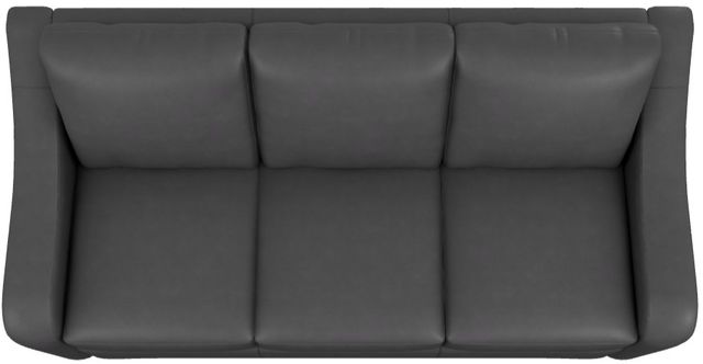 La-Z-Boy® Charlie Navy Leather Sofa-5