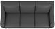 La-Z-Boy® Charlie Navy Leather Sofa-5
