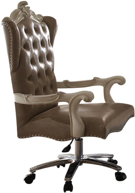 ACME Furniture Versailles Bone White Executive Office Chair