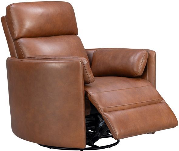 Parker House® Radius Vintage Whiskey Leather Power Swivel Glider Recliner P1-1