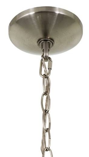 YHD Brushed Nickel 4-Light Chandelier-4