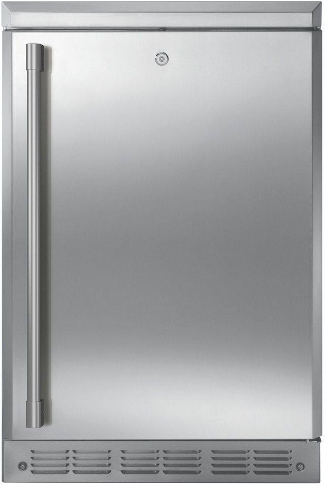 Monogram 5.4 Cu. Ft. Stainless Steel Outdoor/Indoor Refrigerator-0