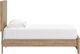 Signature Design by Ashley® Dovander Warm Natural Brown Twin Panel Platform Bed-4