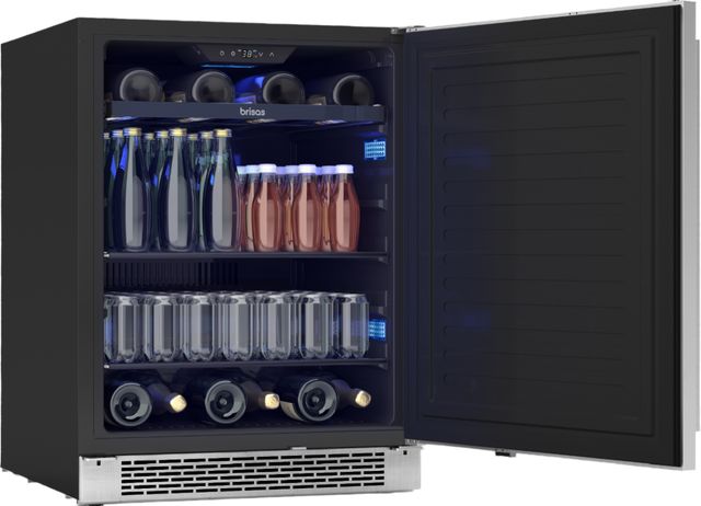 Zephyr Brisas 24" 5.1 Cu. Ft. Stainless Steel Beverage Center-1