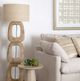 Dovetail Furniture Kelvin Natural Floor Lamp-1