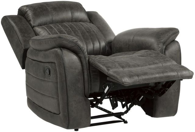 Homelegance® Centeroak Brownish Gray Manual Glider Recliner-2