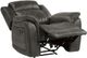 Homelegance® Centeroak Brownish Gray Manual Glider Recliner-2