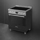 Smeg Professional 30" Stainless Steel Pro Style Induction Range-3