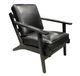 Pinkcity Imports FH Leather Arm Chair-0