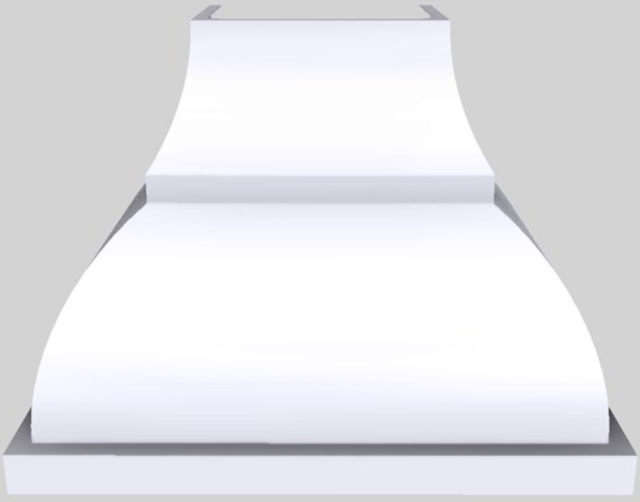 Vent-A-Hood® Designer Series 42" White Wall Mounted Range Hood-0