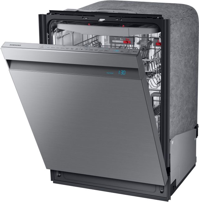 Samsung 24" Fingerprint Resistant Stainless Steel Top Control Built In Dishwasher-3