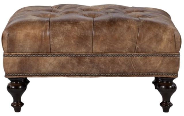 Bradington-Young Customizable Fair-N-Square Tufted Ottoman-1