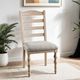 Furniture of America® Chesapeake 7-Piece Light White Wash Dining Table Set-2