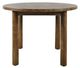 Jofran Inc. Bodhi Brown Round Solid Wood Dining Table-1