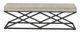 Forty West Angie Snow Leopard/Matte Black Benches-1