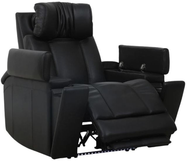 Parker House® Phoenix Autumn Black Power Recliner with Power Headrest and Lumbar-1