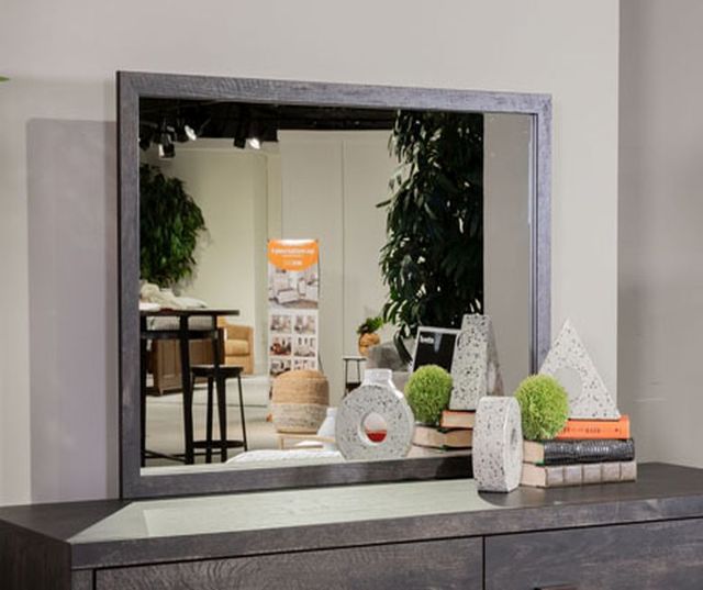 Signature Design by Ashley® Toretto Rustic Charcoal Bedroom Mirror-2
