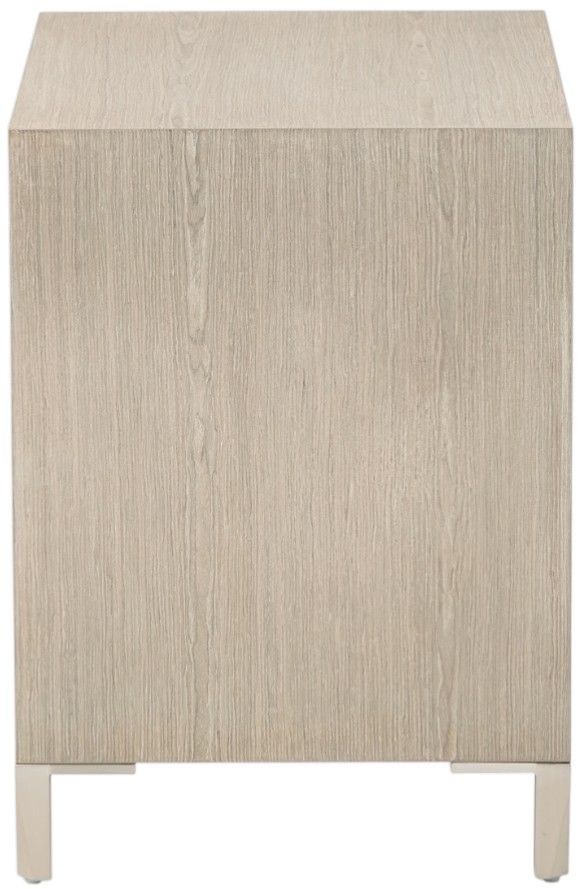 Michael Amini® Lotus Bay Sand Large Nightstand-1