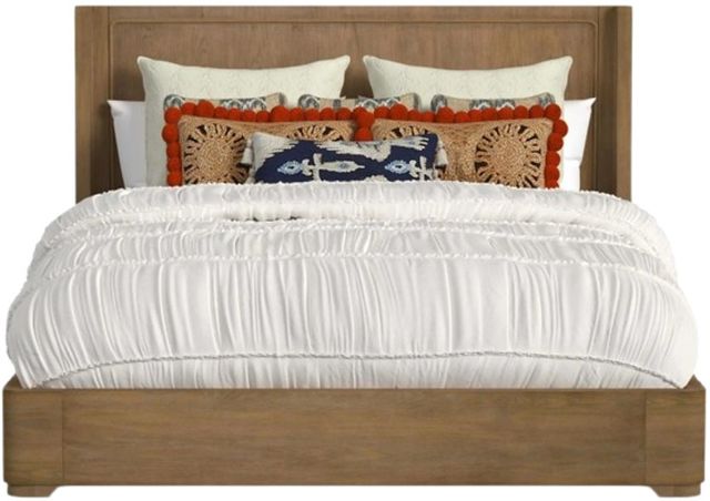Flexsteel® Normandy Driftwood King Panel Bed-3