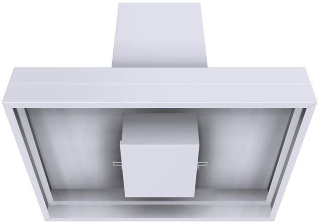 Vent-A-Hood® 36" White ARS Contemporary Island Range Hood-2