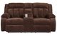 Signature Design by Ashley® Greely Bend Chocolate Power Reclining Loveseat-1