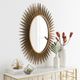 Surya Nihal Gold Wall Mirror-4