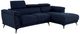 Furniture of America® Napanee 2-Piece Navy Right-Arm Facing Sectional and Chaise-0