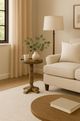 Bernards Tarrington Almond Spot Table-1