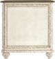 Signature Design by Ashley® Realyn Brown Cabinet Door Chairside End Table with White Base-3