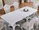 Furniture of America® Manzanita White Dining Table-1
