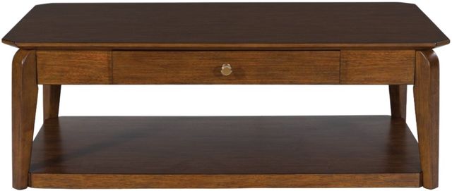 Signature Design by Ashley® Trenmour Medium Brown Cocktail Table-1