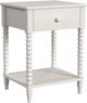 homestyles® Spindle White Nightstand-0