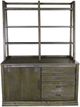 Liberty Furniture Stone Brook 3-Piece Rustic Saddle Desk Set-3