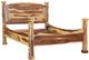 Porter International Designs Tahoe Natural Eastern King Panel Bed-0
