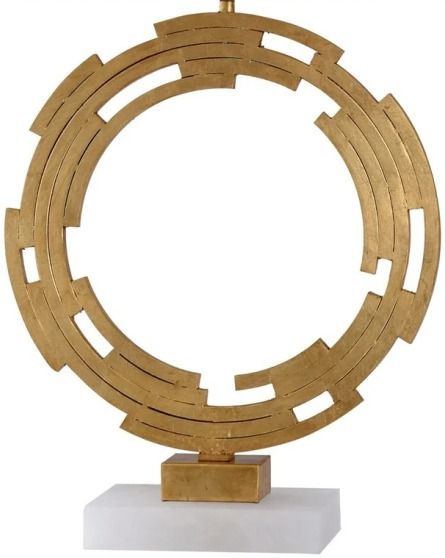 Harp & Finial® Armitage Gold Table Lamp-1