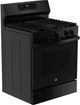 GE® 30'' Black Freestanding Gas Range-4